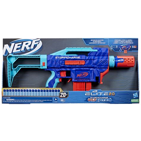 Nerf Elite 2.0 Stormcharge Motorized Blaster, 20 Nerf。